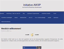 Tablet Screenshot of abmahnwahn-dreipage.de